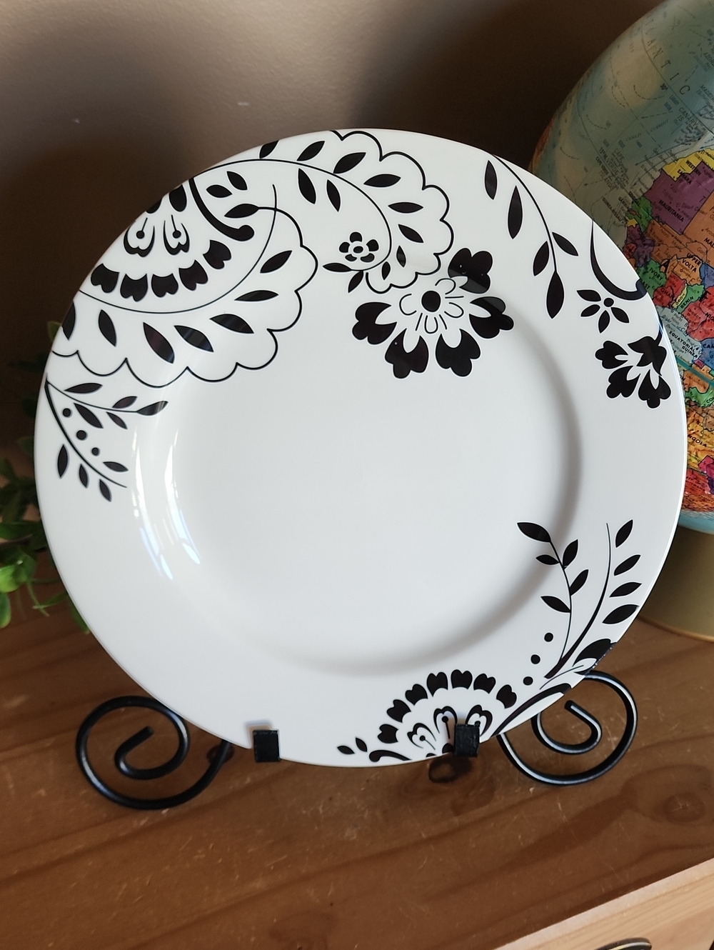 Martha Stewart HUDSON BLACK Dinner Plate 11.5” - Individual Replacement Piece
